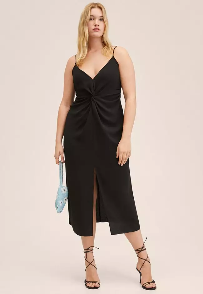 Buy Mango CutOut Ruched Dress 2023 Online ZALORA Philippines