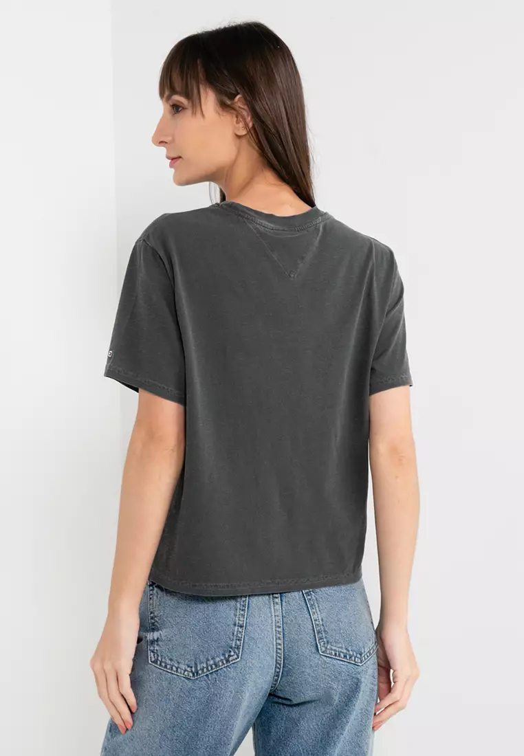 Classic Leo Short Sleeve T Shirt Tommy Jeans