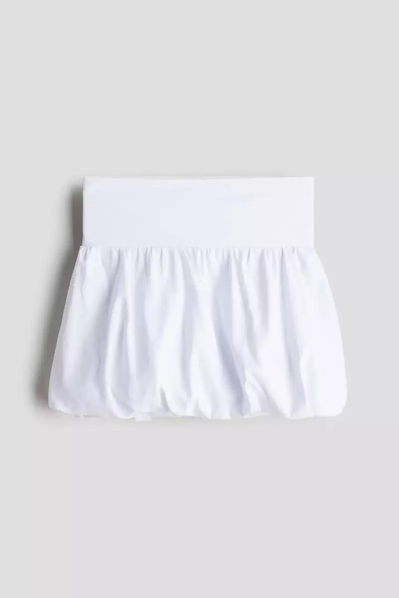 Bubble-hem skirt