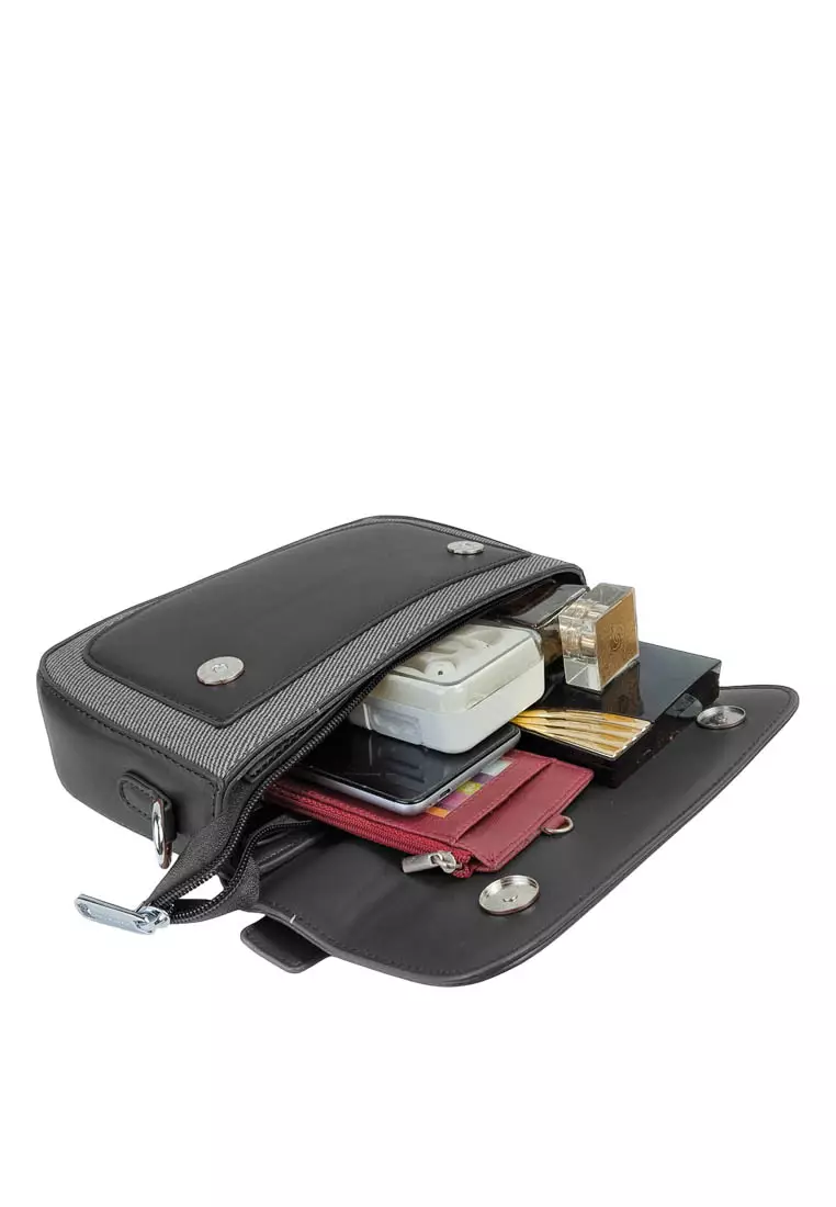 Pierre Cardin Tas Sling Bag Wanita Black 9121531401BLA