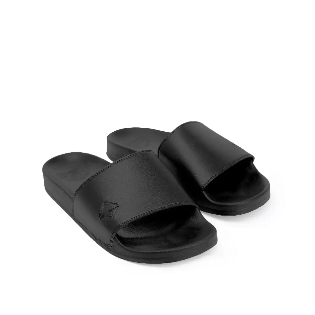 Gloaming Slip On R-Tera Black Sandal Slipper