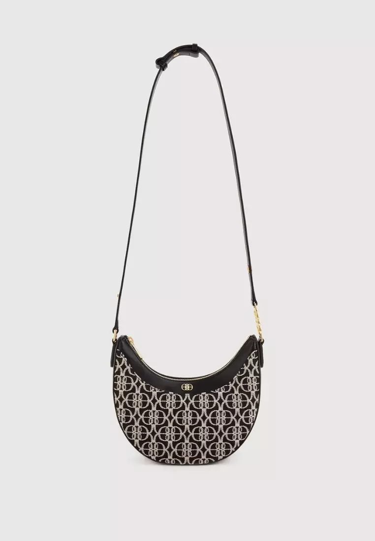 Nadia Monogram Shoulder Bag
