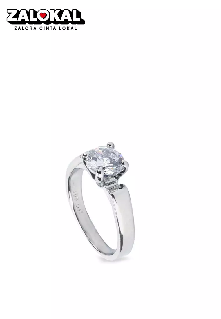 Ring Victoria Sterling Silver w/ Cubic Zirconia AAA+