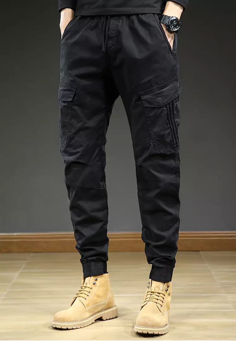 休閒修腿束腳褲 GJL8650