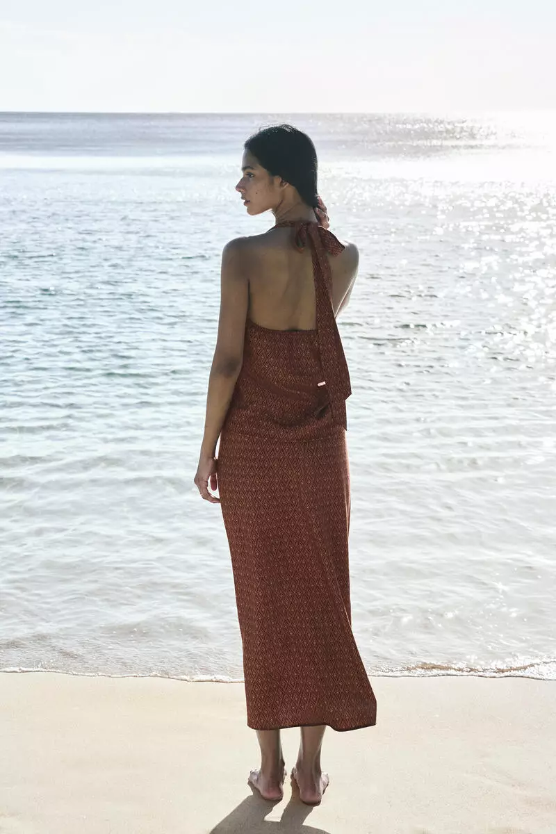 Loose-fit skirt