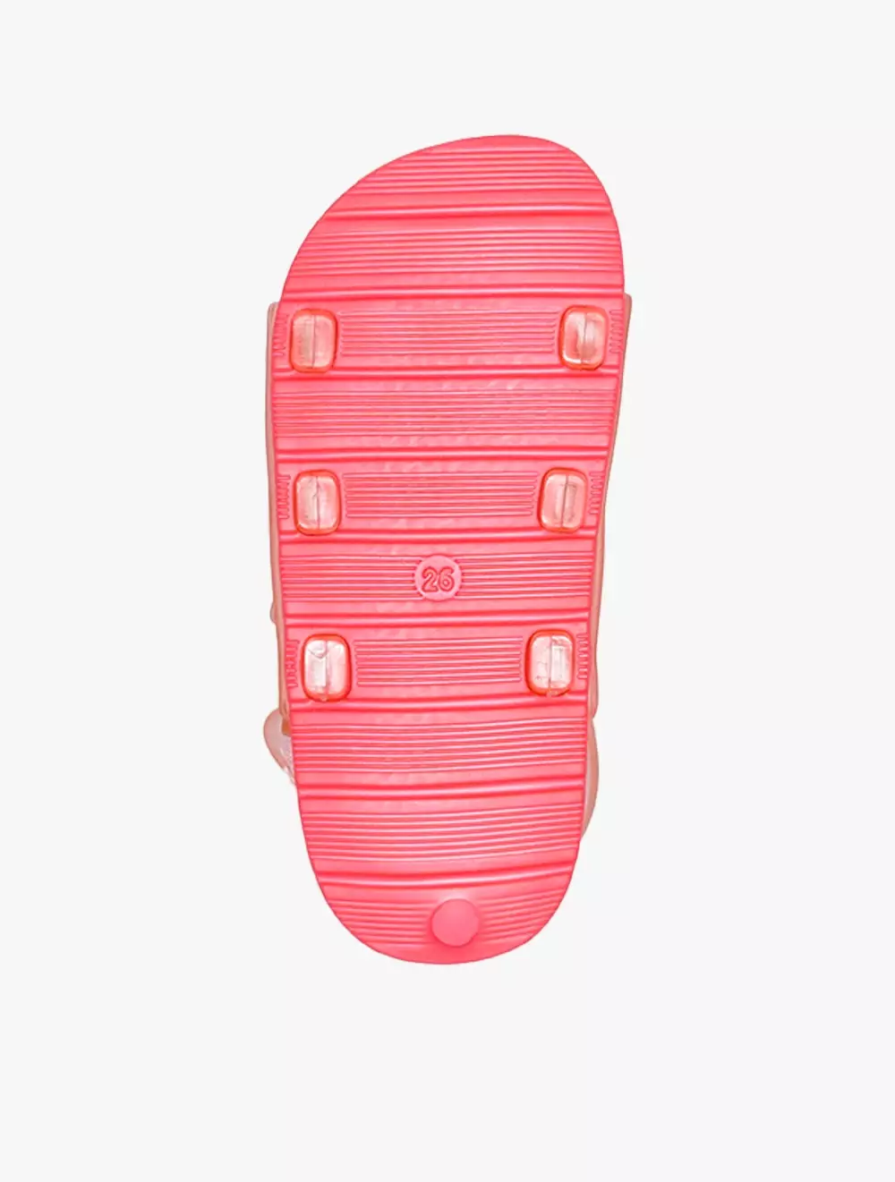 Payless Club Culture Childrens Popa Jelly Sandals - Pink_07