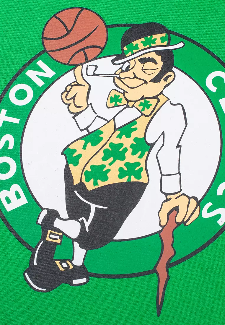 Primary Logo Team Regular Fit Boston Celtics Mens T-Shirt