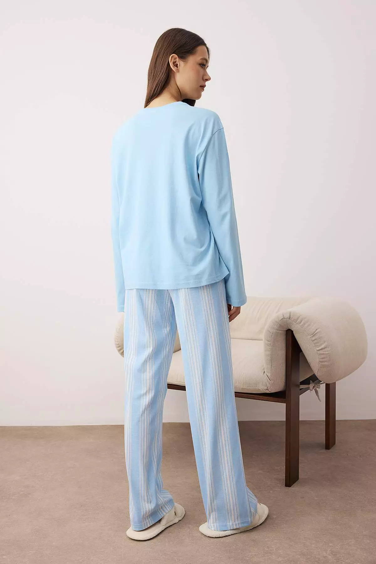 Cotton Stripe Pyjama Set