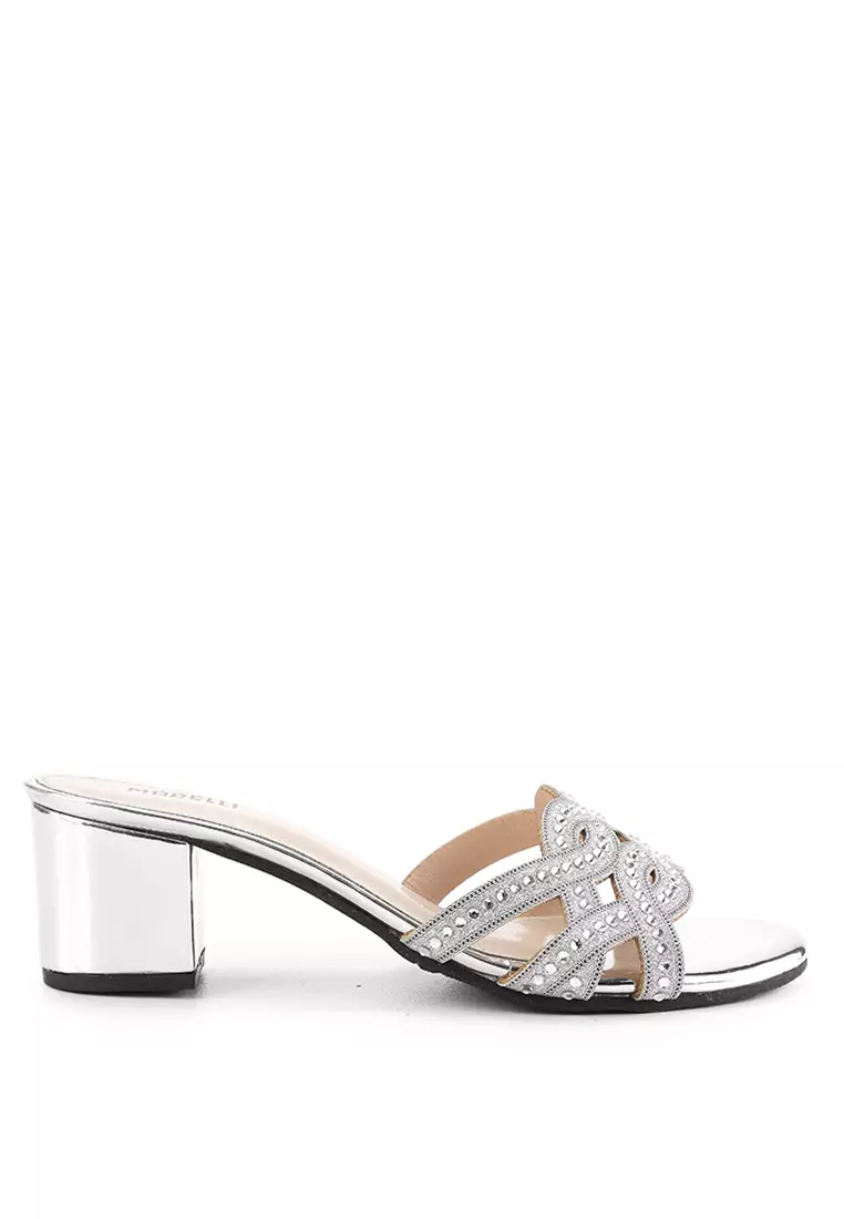 Cherish Sandal wanita Pesta Kondangan - Silver