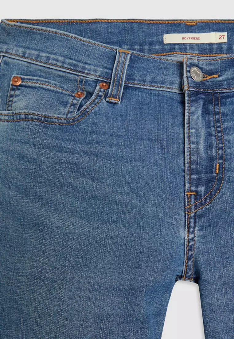 Women's Mid-Rise Boyfriend Jeans 19887-0362