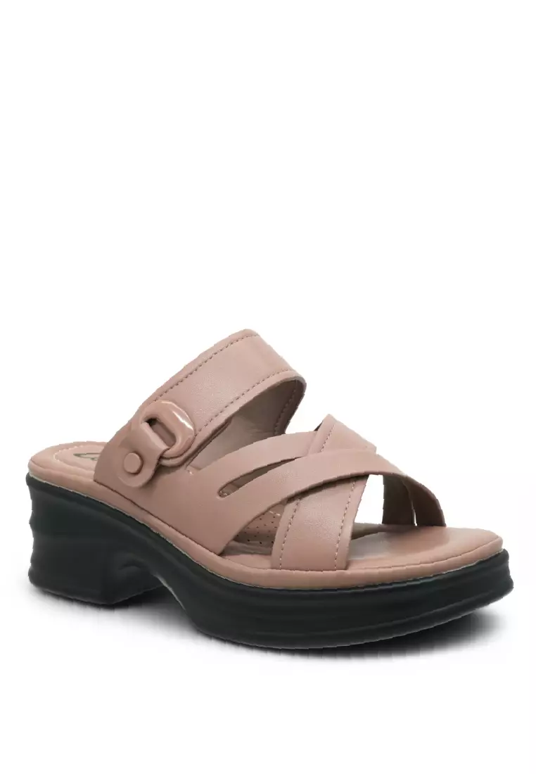Women Slip On Casual Sandals Kasut Wanita - 250471283