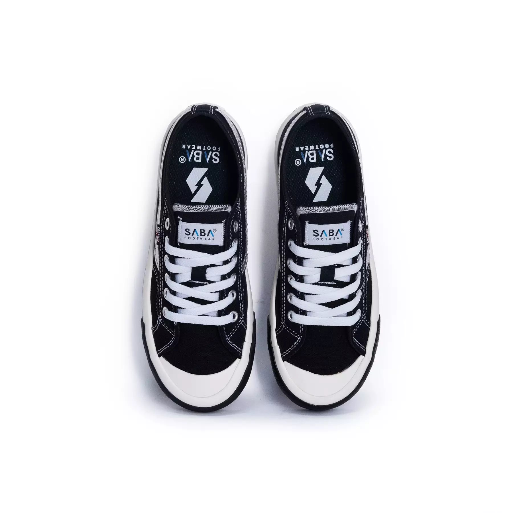 SABA Veloz Pro Ice Black - Sepatu Sneakers Casual Pria Wanita