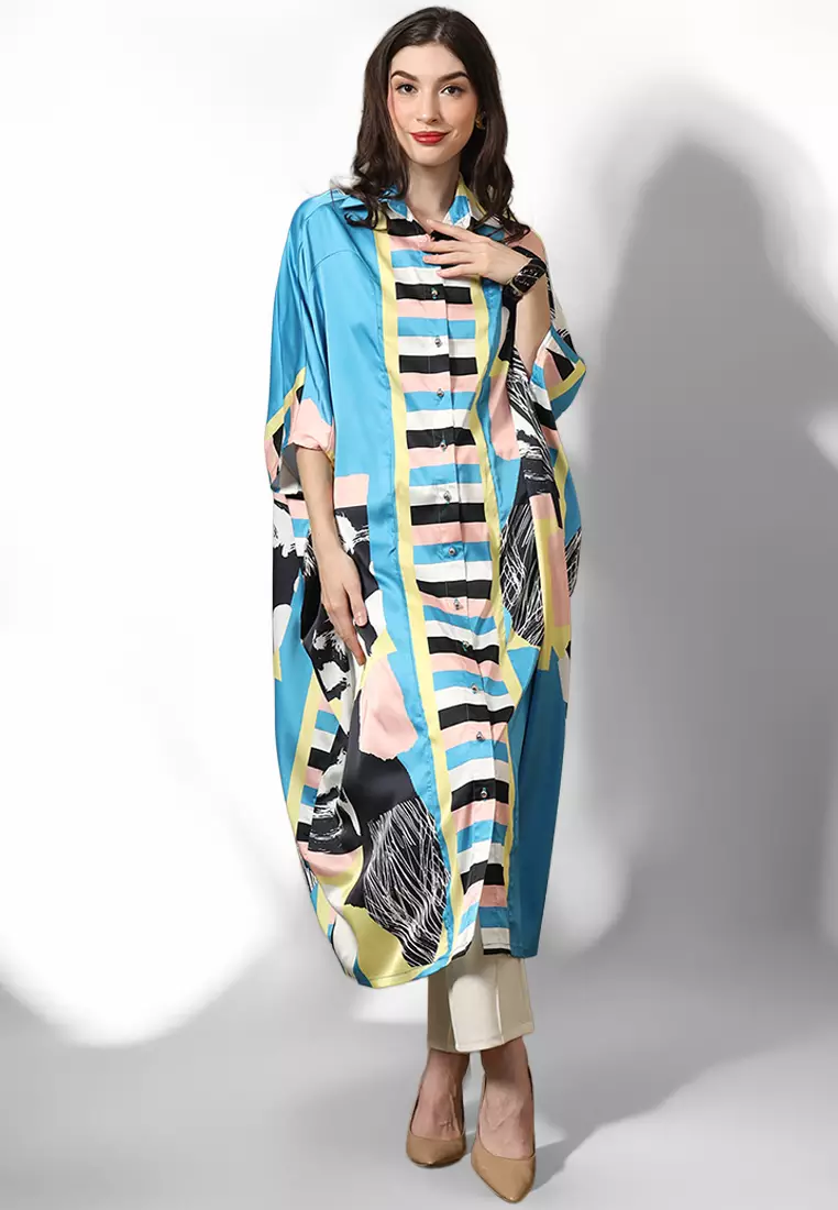 Kanzi Collared Kaftan