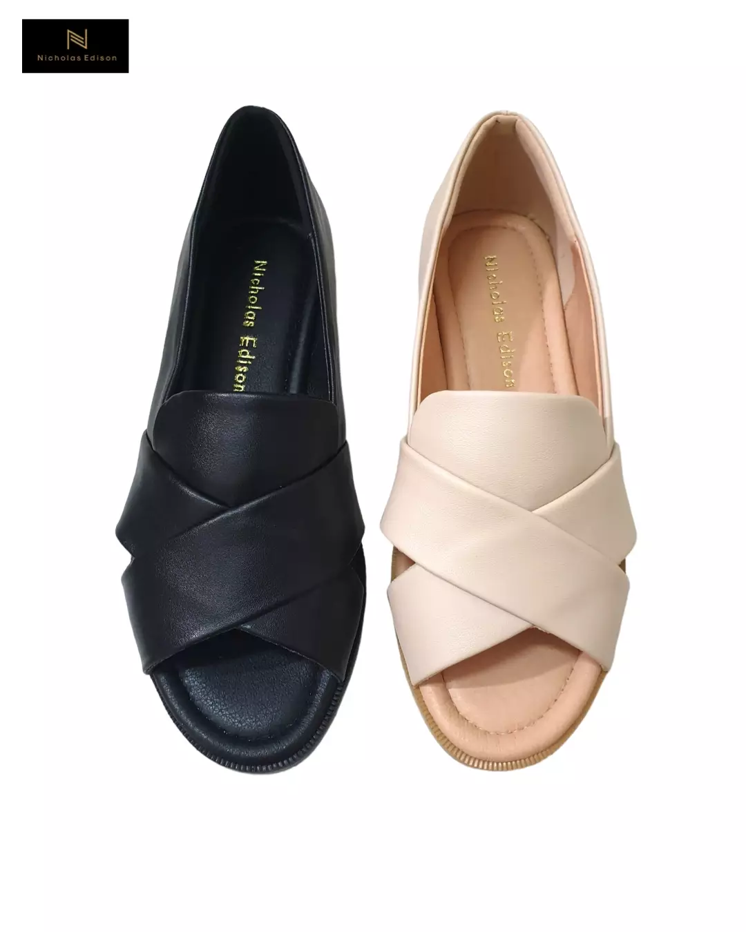 Nicholas Edison Flat Alin Cream