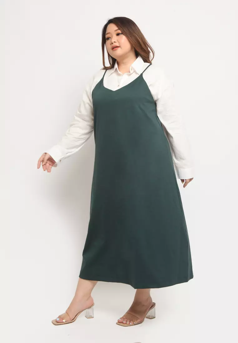 Plus Size Slip Dress Elizabeth Green