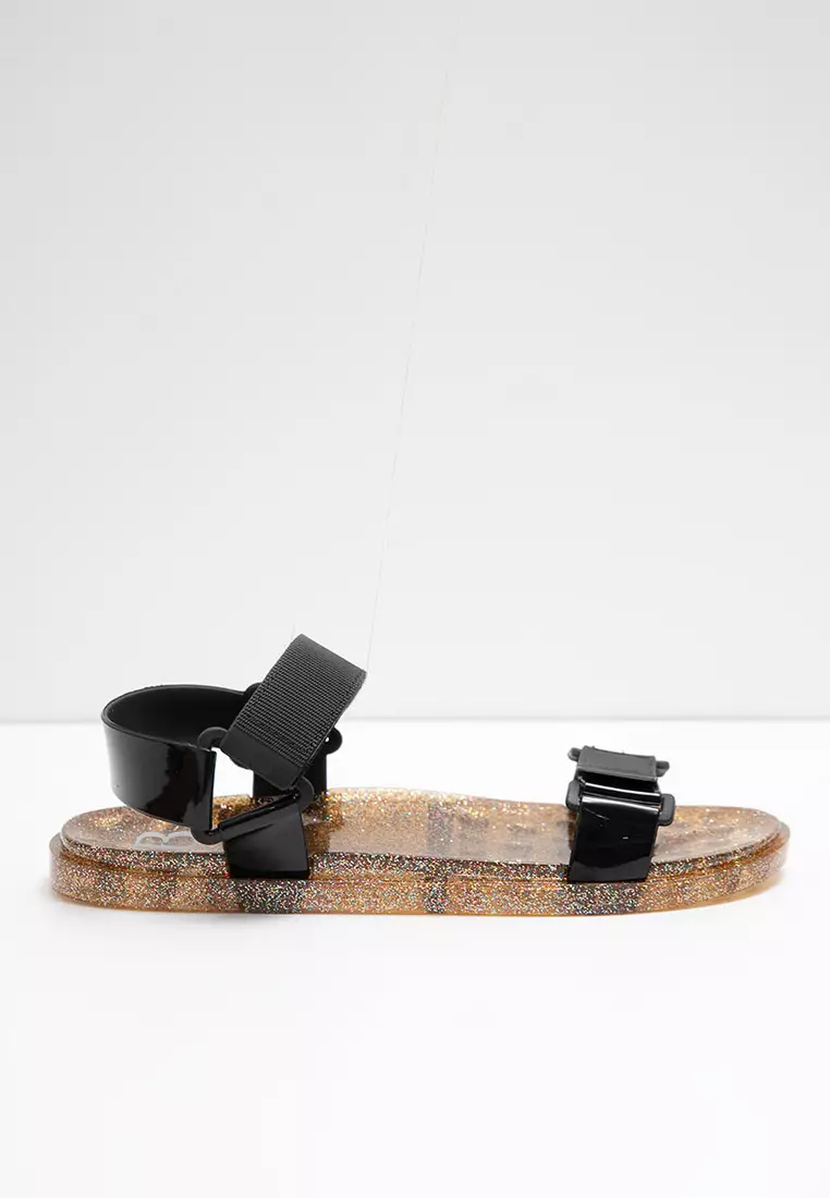 Sofia Maylera Jelly Sandal Black