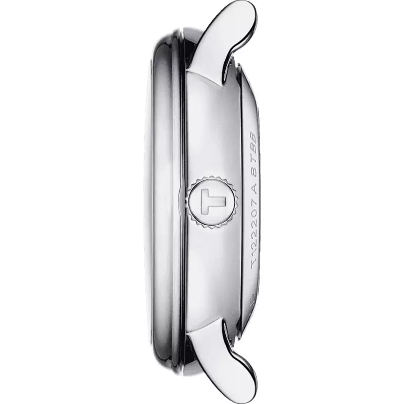 Jam Tangan Wanita Tissot Carson Premium Lady Automatic 30mm T-Classic T122.207.16.036.01 Leather Strap + Extra Strap