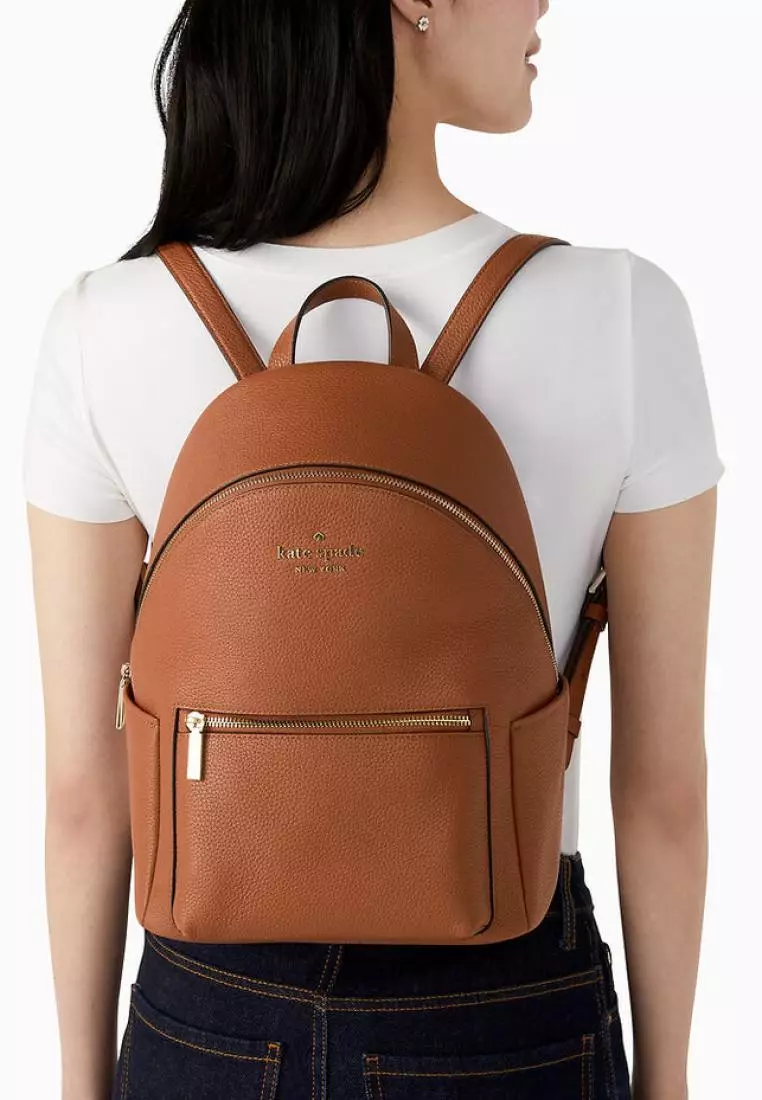 Jual Kate Spade Kate Spade Leila Pebbled Leather Medium Dome  display picture 1