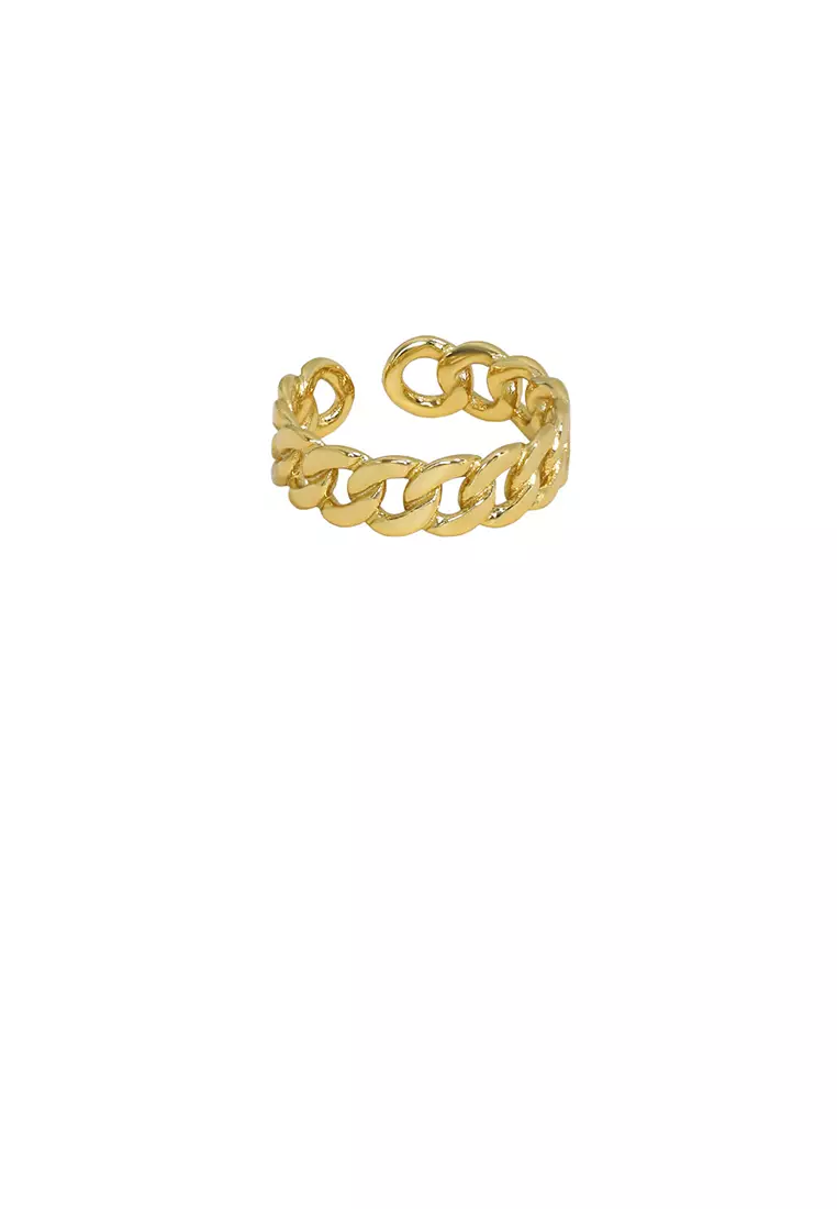 Buy Glamorousky 925 Sterling Silver Plated Gold Fashion Simple
