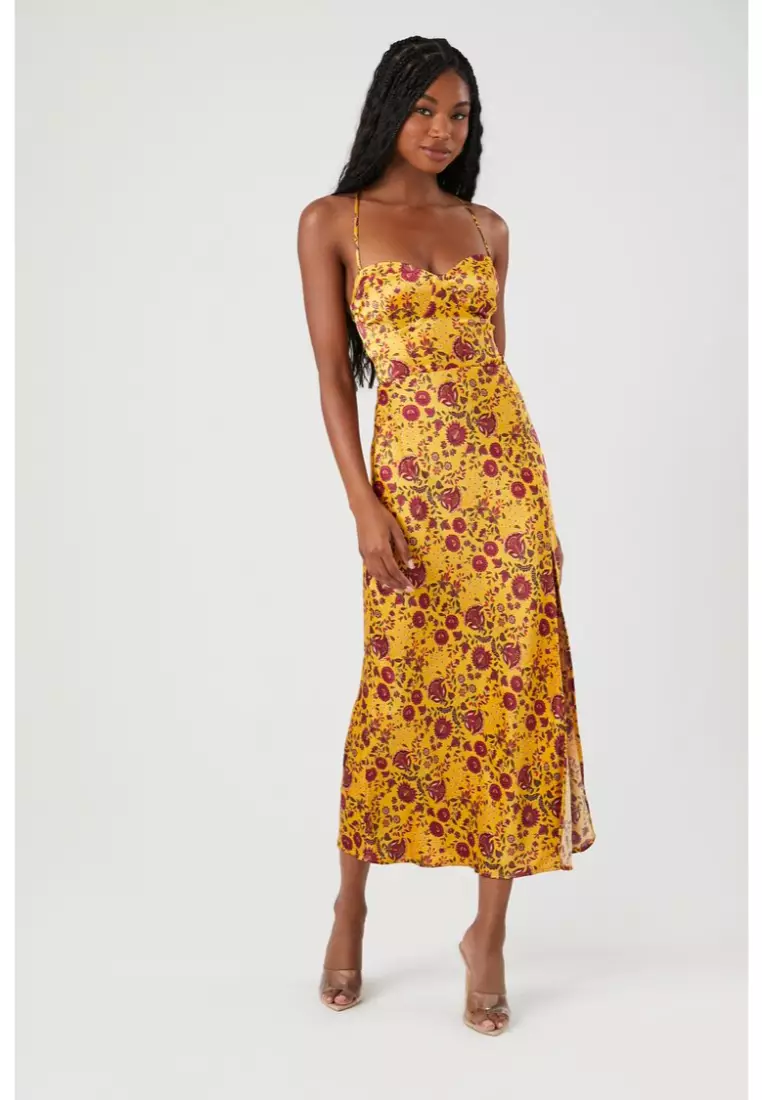 Forever 21 sales floral maxi dress