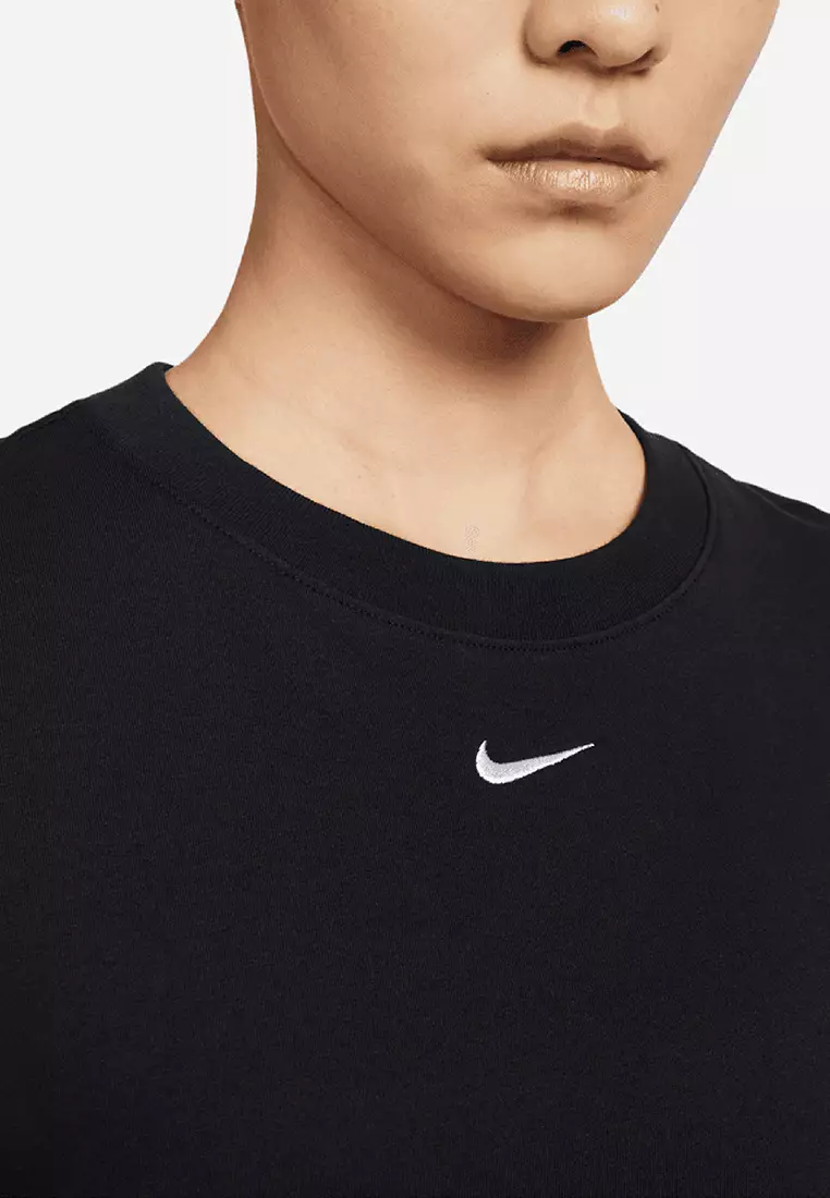 Buy Nike As Women's Sportswear Essntl Shorts Sleeve Dress T-shirt 2024 ...
