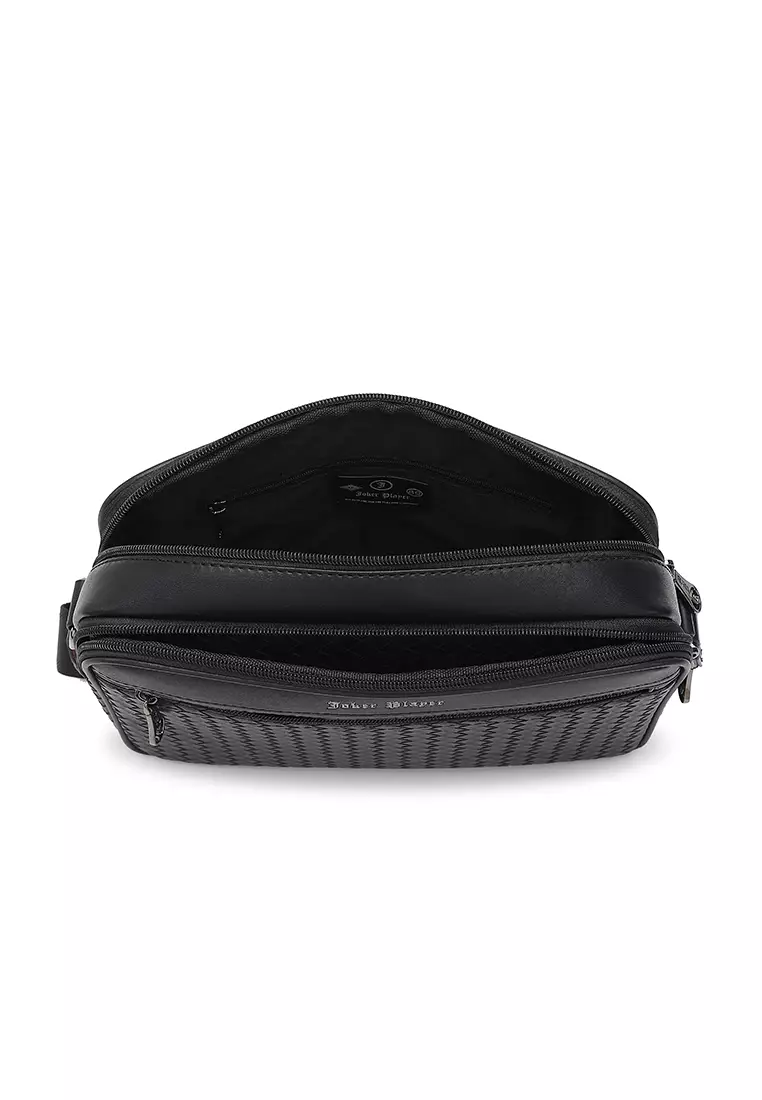 Men's Sling Bag / Crossbody Bag (Tas Selempang Pria) - Hitam