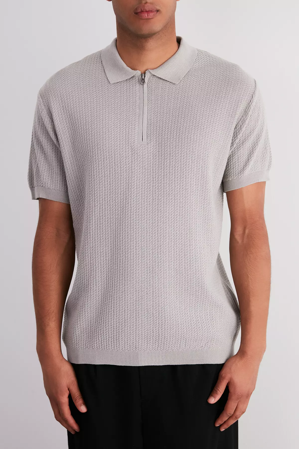 Knit Polo Shirt