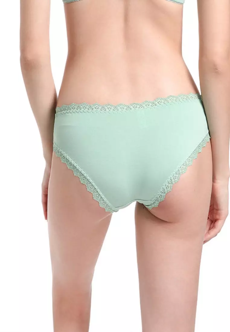 Buy LYCKA LKS2077-LYCKA Lady Sexy Panty ( 6 pieces Set ) -Green in Green  2024 Online
