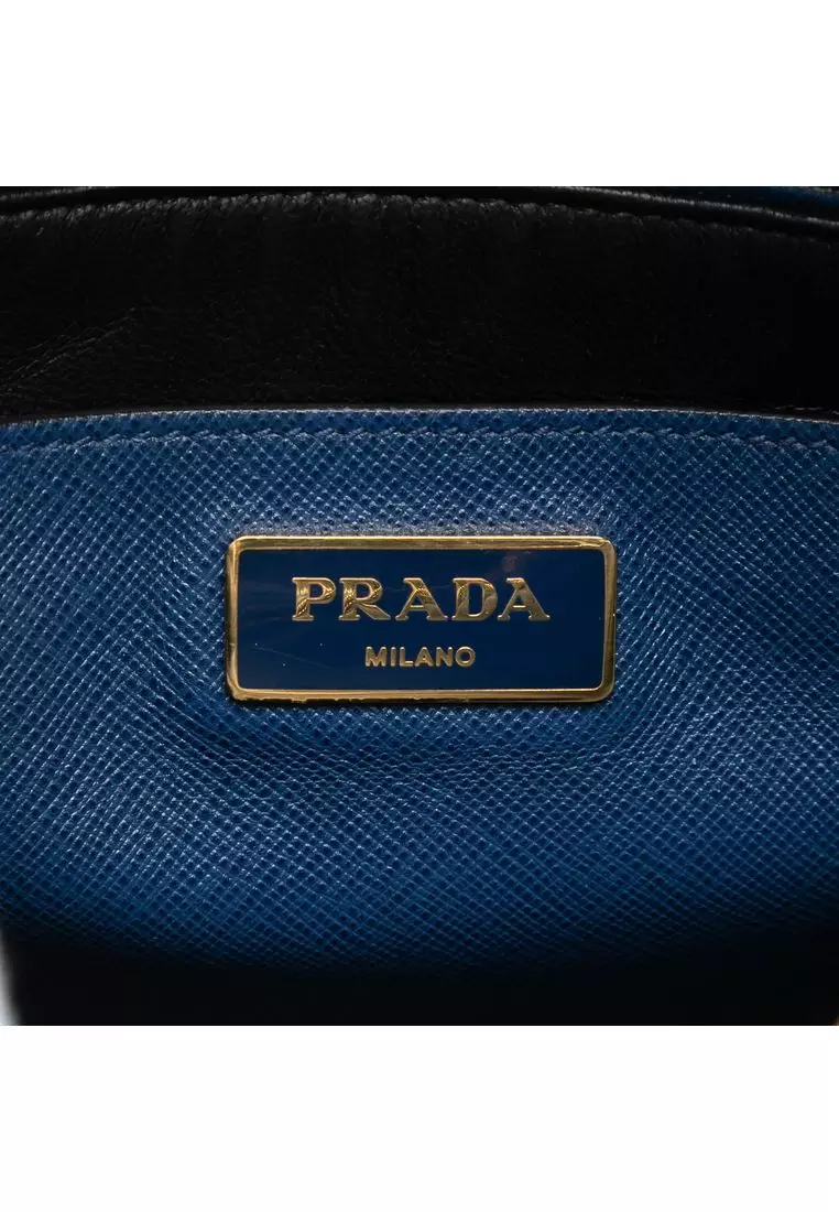 Pre-Loved Prada Saffiano Soft Triple Pocket Tote
