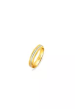 375/9K Gold - Size 13 (Two-Tone Gold)