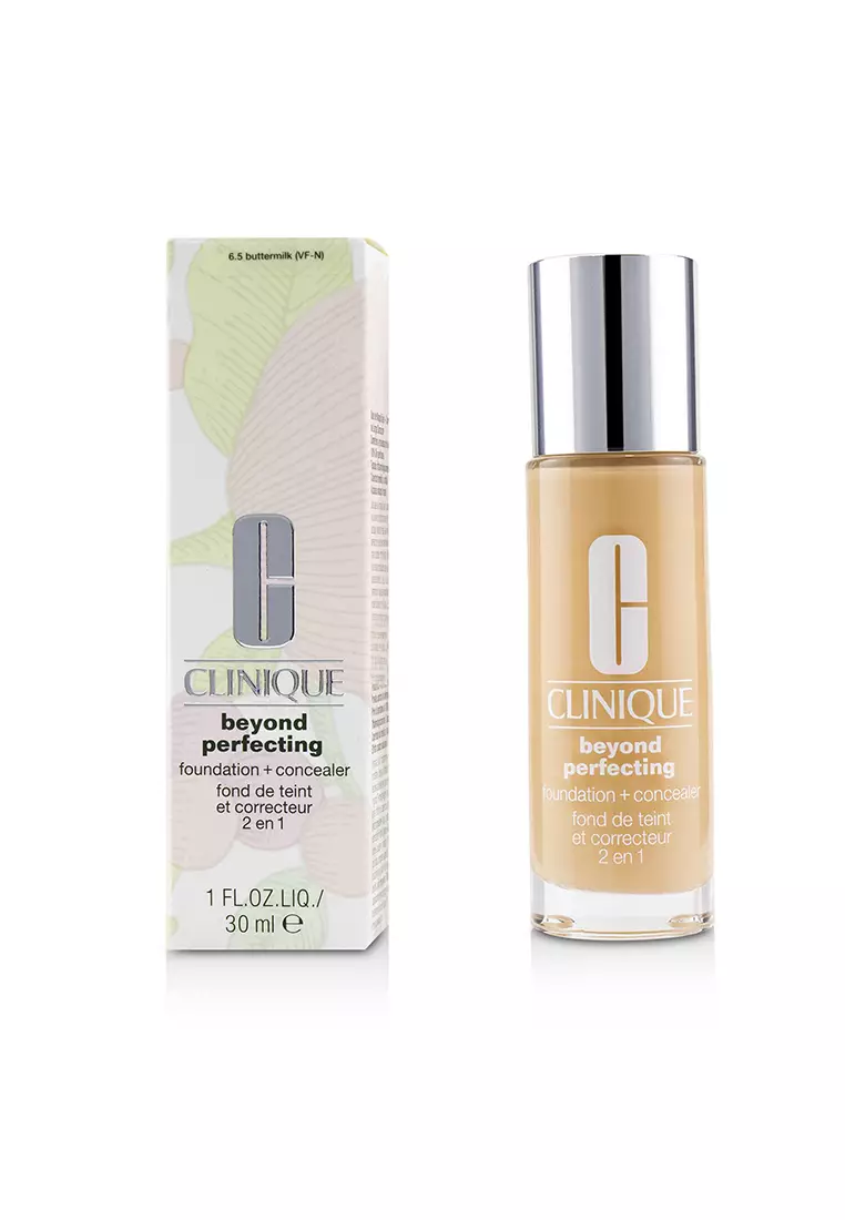 Clinique - Beyond Perfecting Foundation & Concealer - # 6.5 Buttermilk (Vf-n) 30ml/1oz