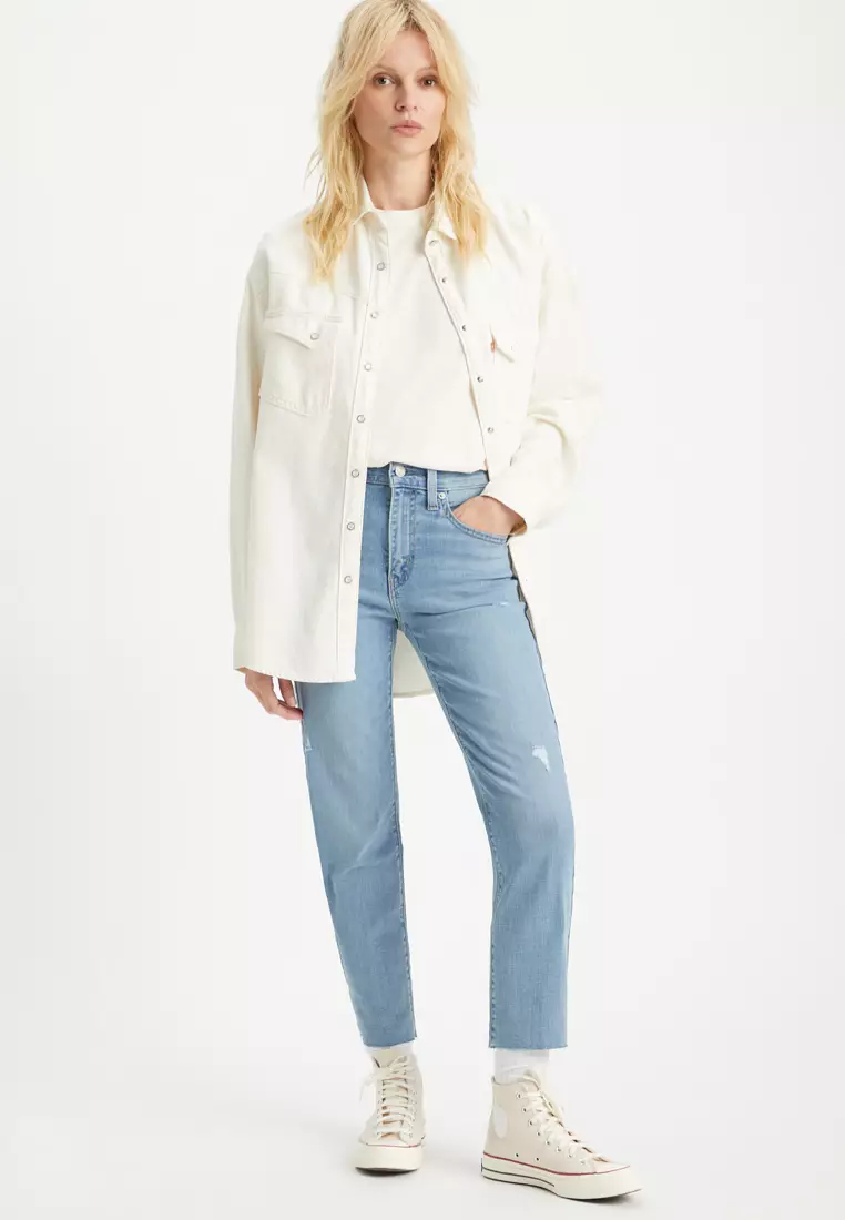 Levi's 724 hotsell high rise crop