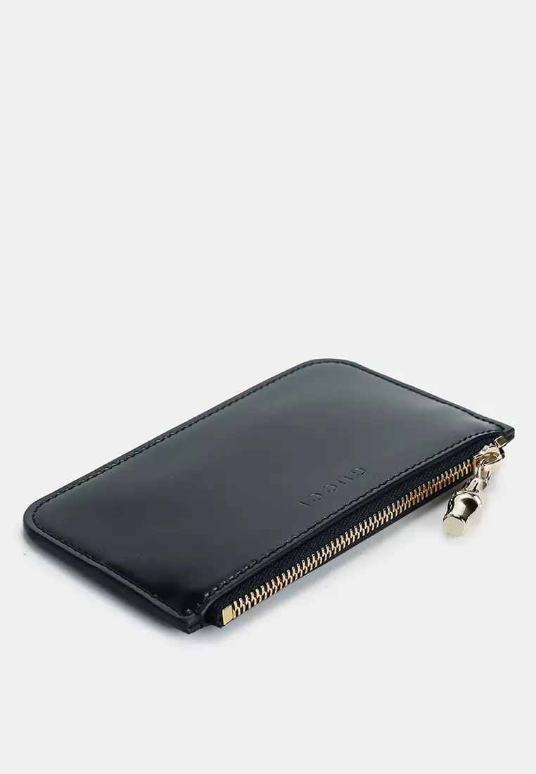 Buy Gucci Leather Card Case with Zip 2026 Online | ZALORA