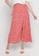 Mango red Slit Floral Skirt E06E1AAE2460BCGS_1