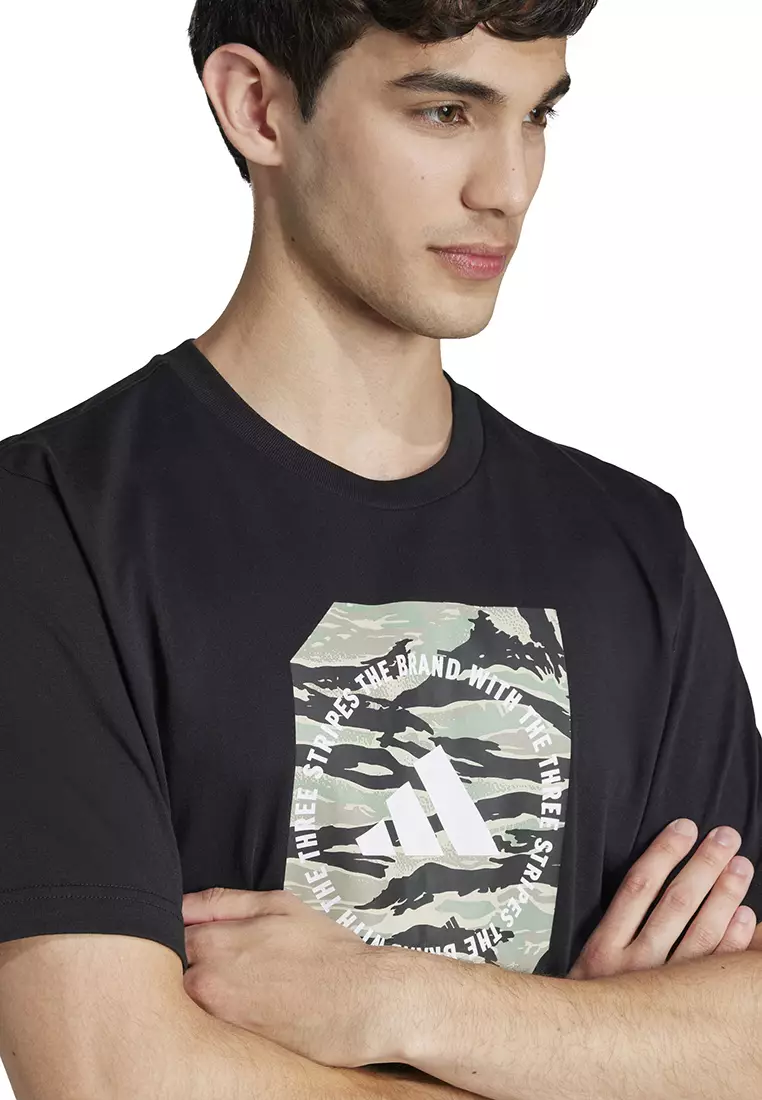 Camo Shape Graphic T-Shirt