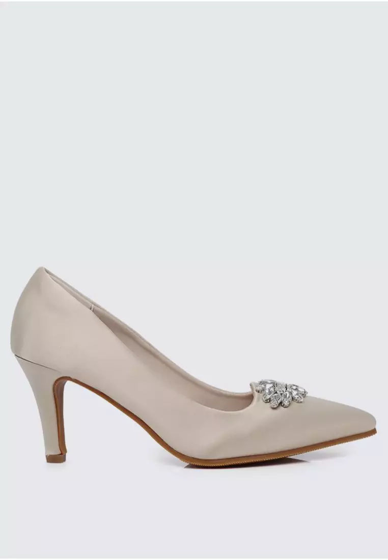 Discount on My Ballerine  shoes - SKU: Stacy Comfy Pumps In Nude