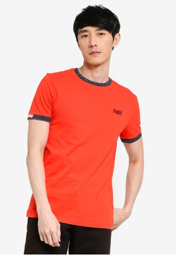 Shop Superdry Ol Ringer Tee Online On Zalora Philippines