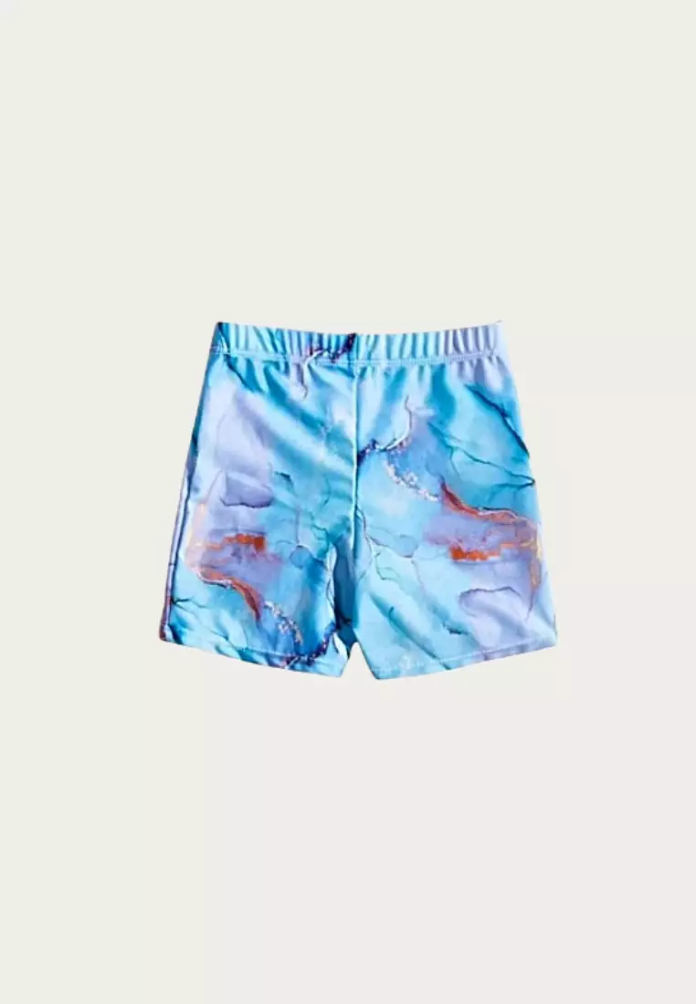 Buy Mommy Hugs Watercolor Swim Shorts for Toddler Girls 2023 Online