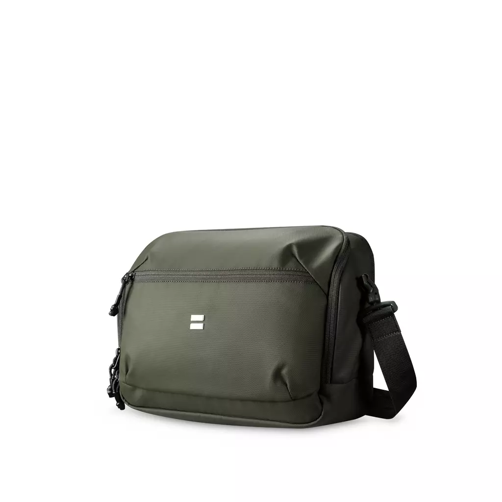 Milition 1.0 Laptop Shoulder Bag 13-Inch Tas Selempang Kerja Kuliah Sekolah Durable Tahan Air - Olive