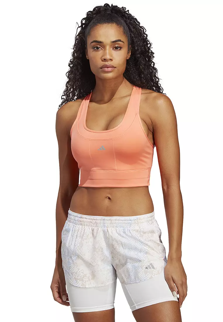 Goal Getter Medium Support Sports Bra With Removable Pads Women Activewear