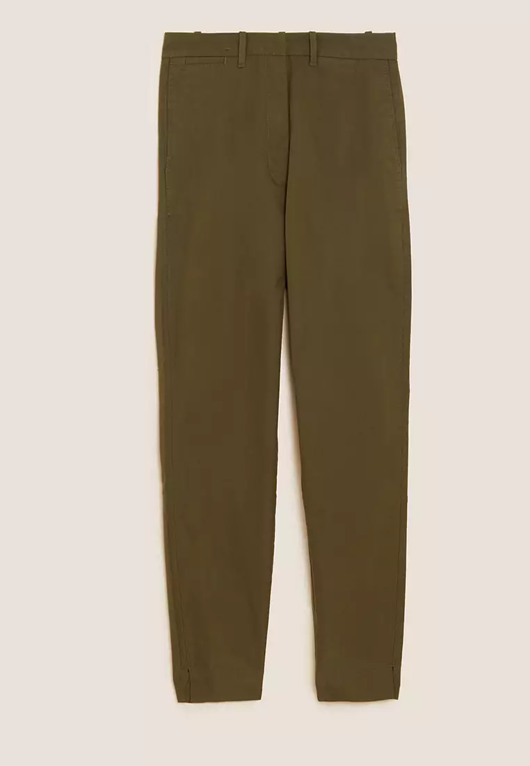 Cotton Rich Tapered Chinos