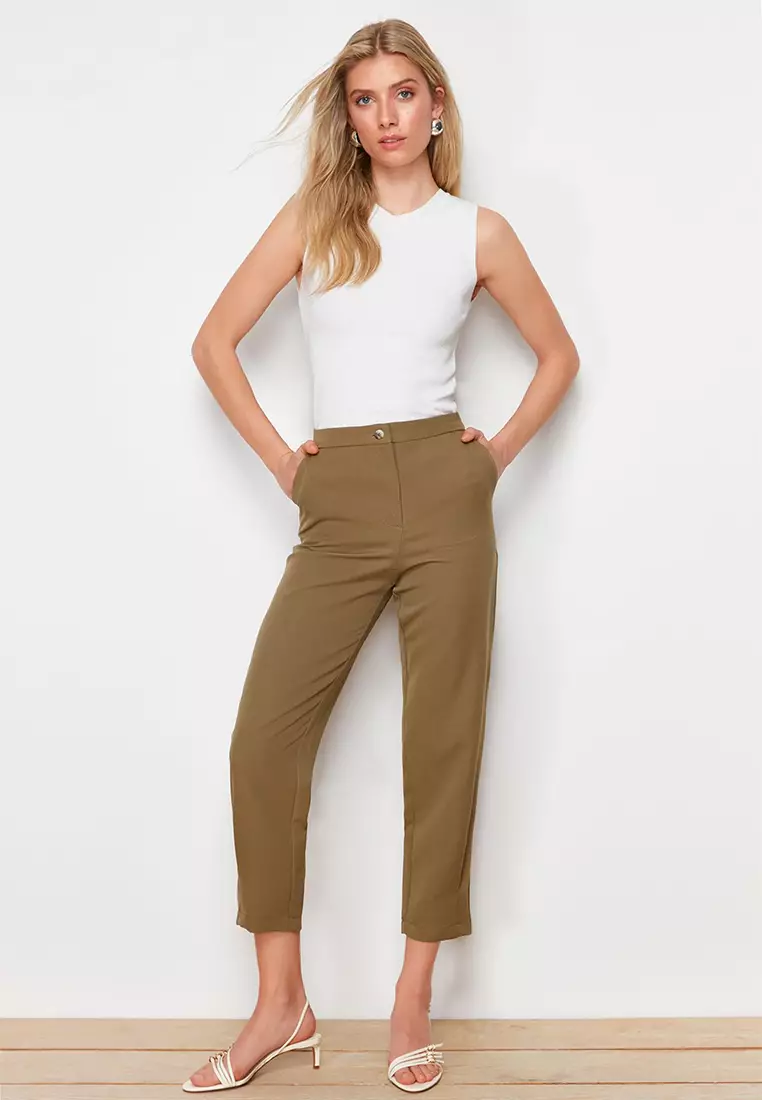 Crop Cigarette Pants