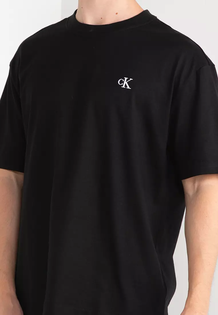 Buy Calvin Klein Ss Relaxed Archive Logo Crw - Calvin Klein