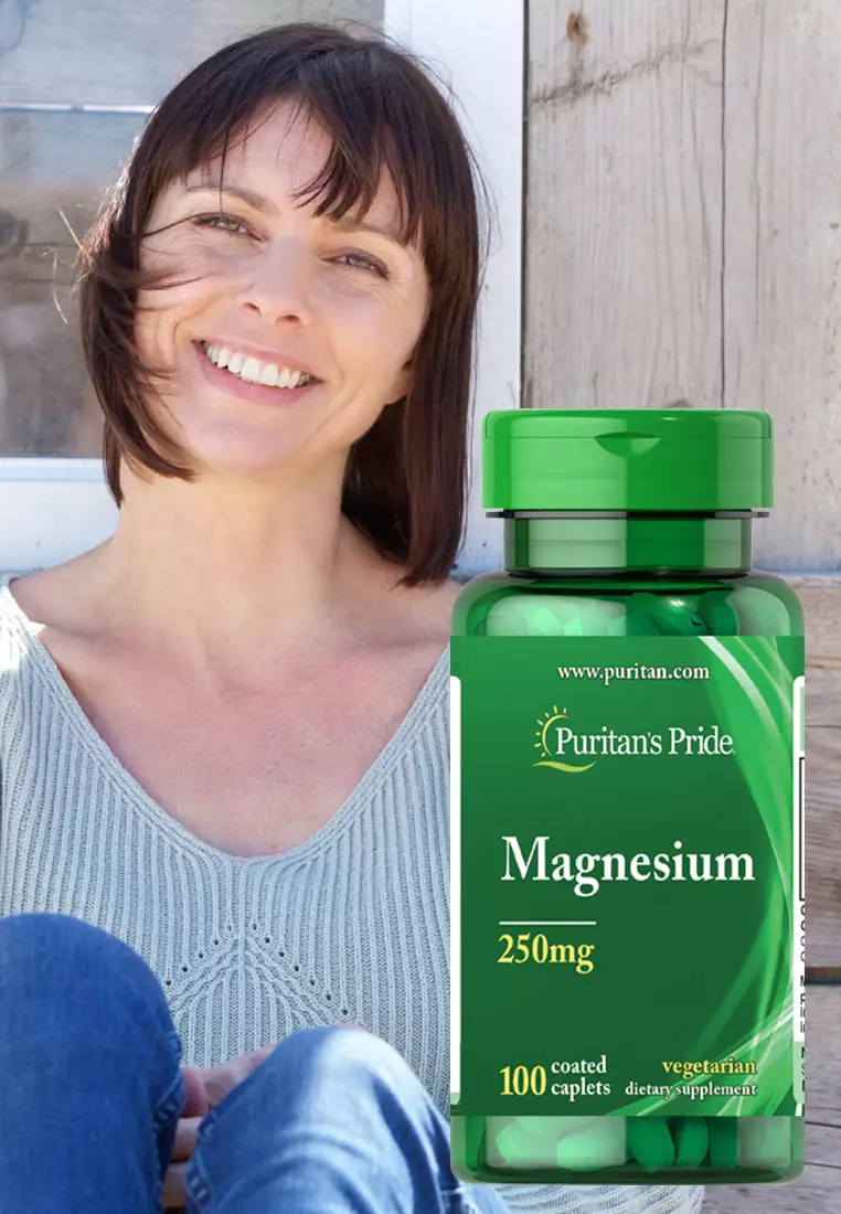 Buy Puritan's Pride Philippines Magnesium 250 mg 100 caplets 2024