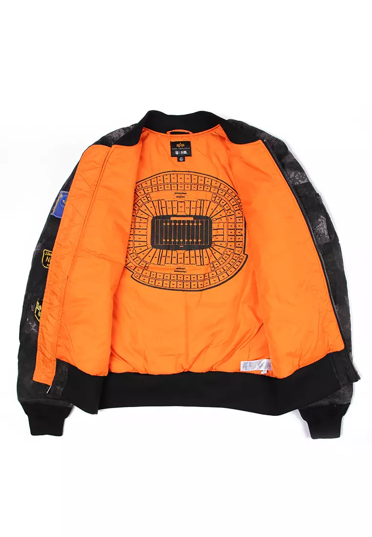 Las Vegas Raiders Alpha Industries (ONLINE EXCLUSIVE) JKT2460 Black Jacket