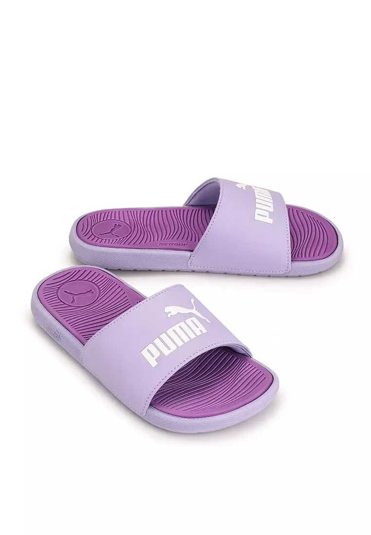 Puma sandals shop purple