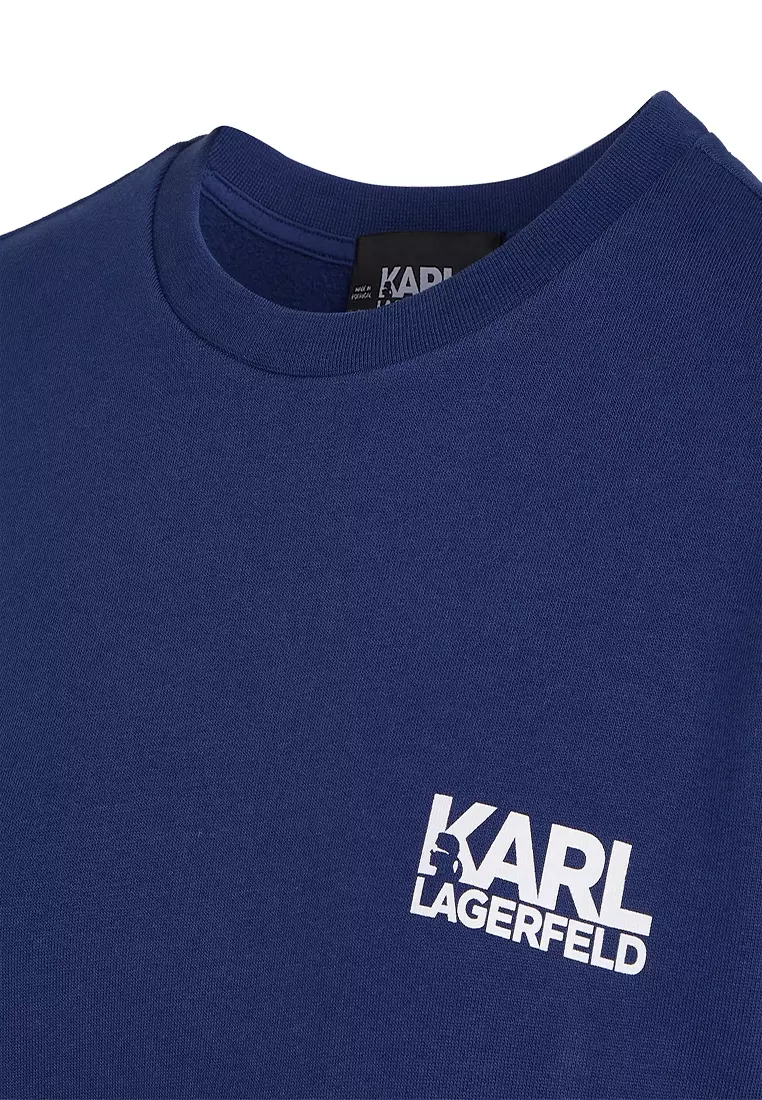 Buy KARL LAGERFELD LNS BLOCK LOGO SWEAT 2024 Online | ZALORA Singapore