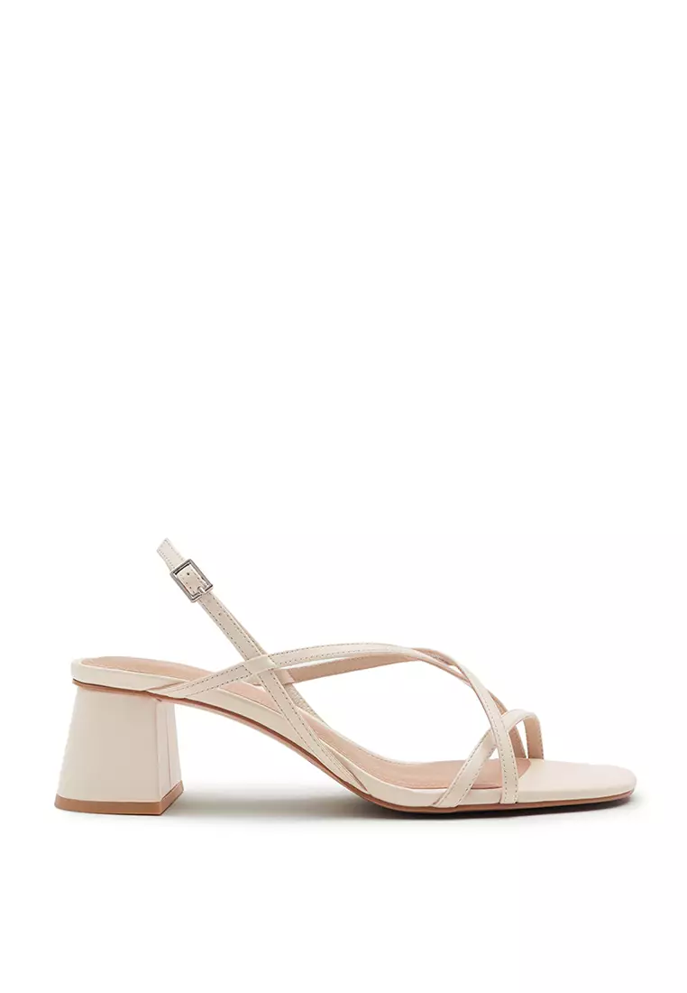 Discount on & Other Stories  shoes - SKU: Strappy Leather Slides