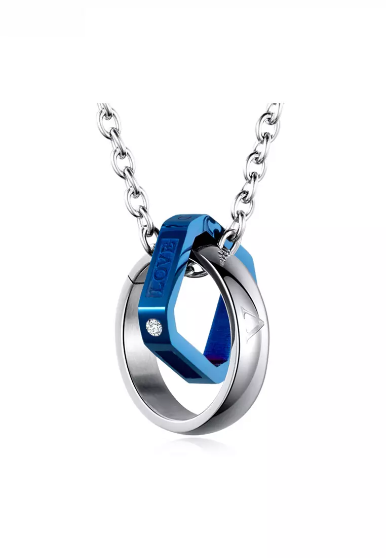 Llife DOUBLE RING PENDANT