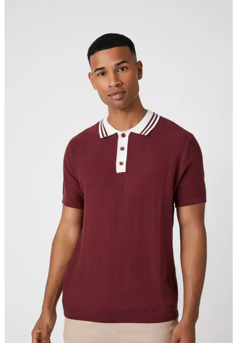 Cropped polo top shirt forever 21